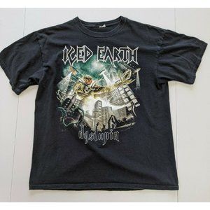 Iced Earth DYSTOPIA WORLD TOUR t-shirt medium